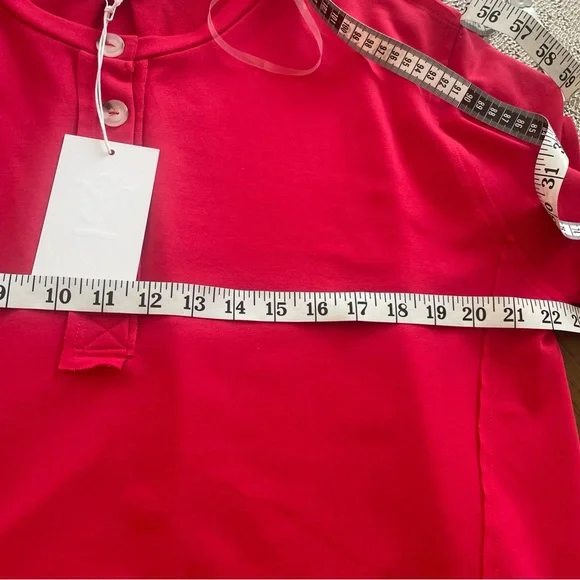 ANDREE BY UNIT Red Blouse - Picture 5 of 7